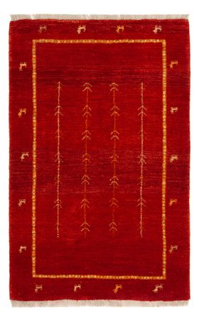 Gabbeh Rug - Loribaft Perser - 133 x 84 cm - red