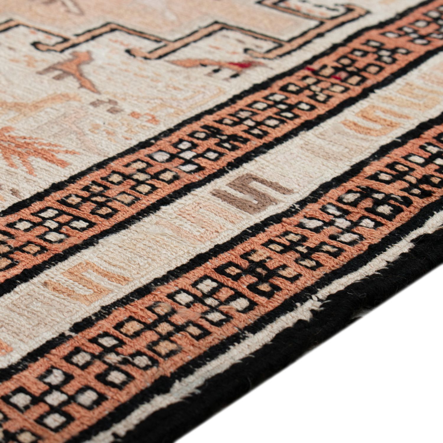 Kelim Teppich - Oriental - 103 x 62 cm - beige