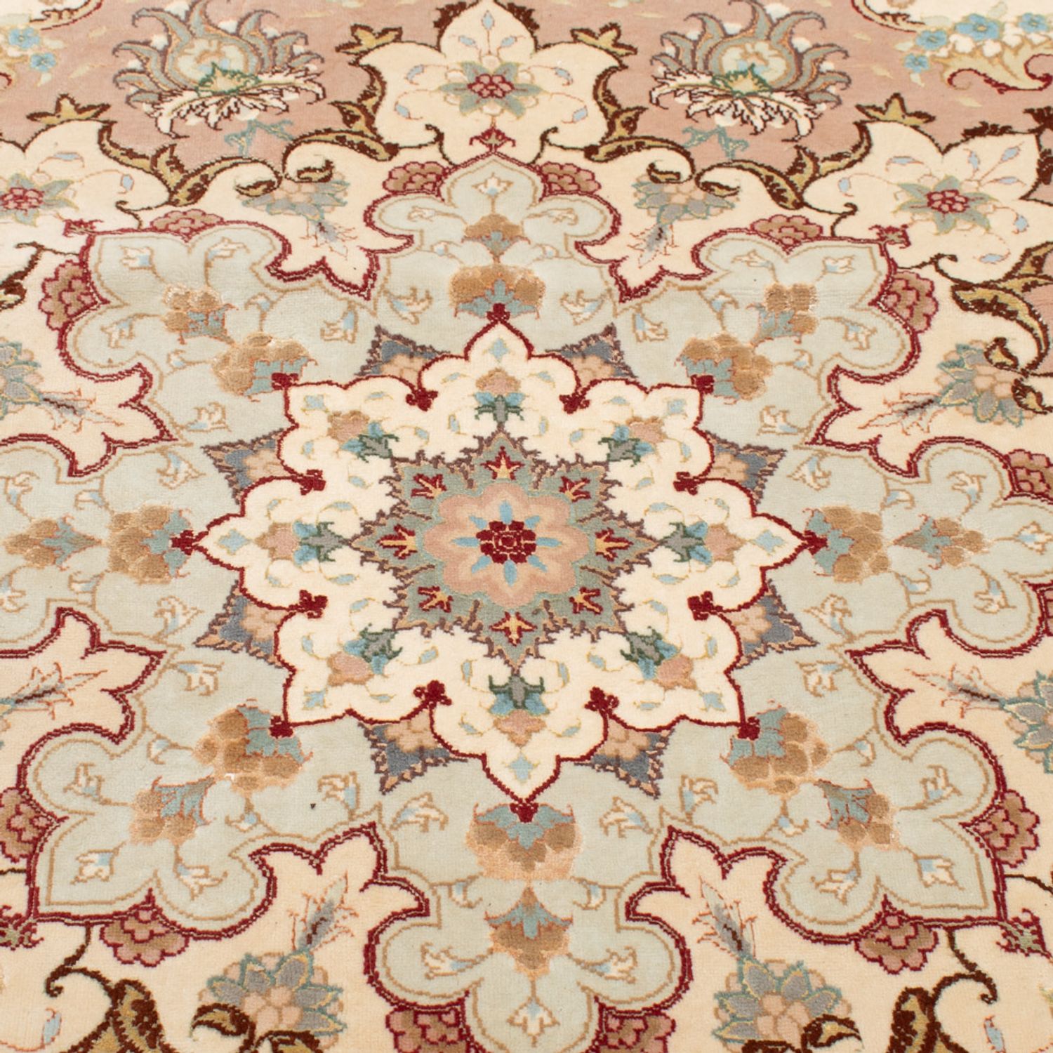 Perserteppich - Täbriz - Premium - 600 x 394 cm - beige