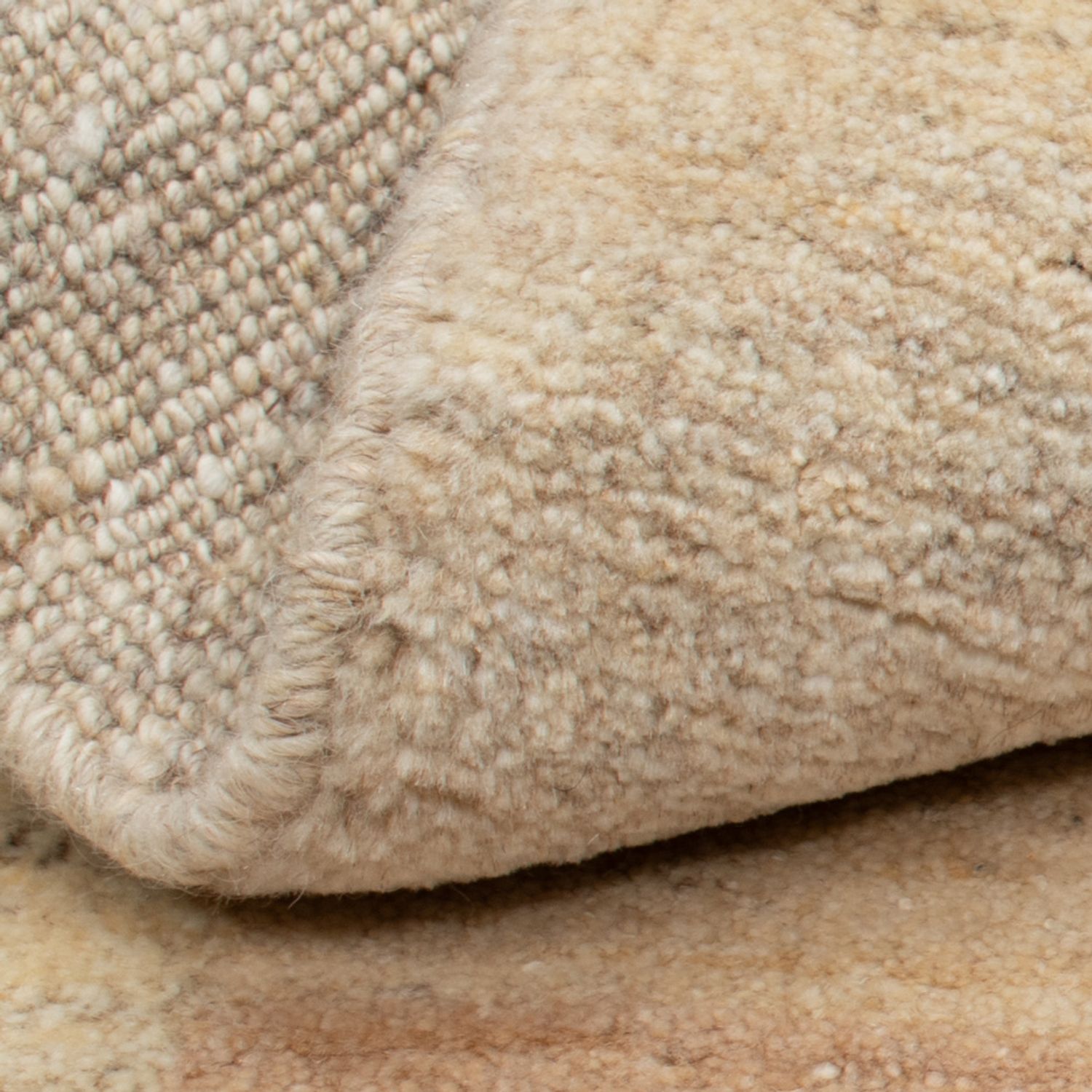 Gabbeh Rug - Loribaft Perser - 125 x 78 cm - beige