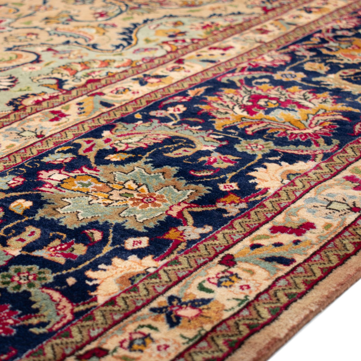 Persisk teppe - Tabriz - 490 x 360 cm - beige