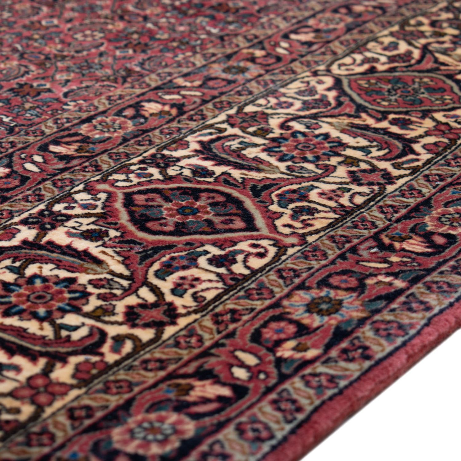 Persisk teppe - Bijar - Royal - 482 x 256 cm - brun