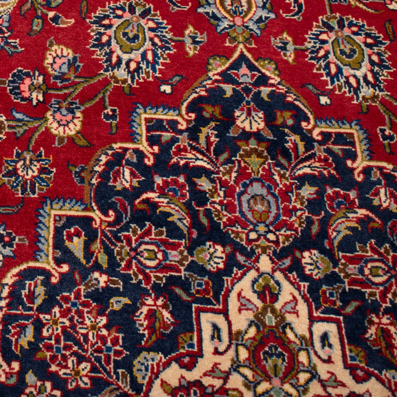 Persisk teppe - Keshan - 467 x 296 cm - rød