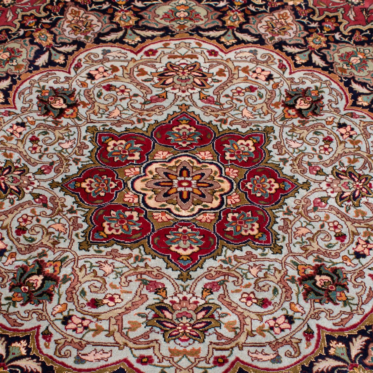 Persisk teppe - Tabriz - Royal - 488 x 360 cm - rød