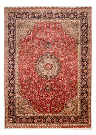 Persisk teppe - Tabriz - Royal - 488 x 360 cm - rød