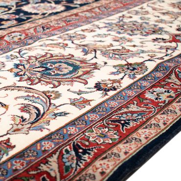 Persisk teppe - klassisk square  - 388 x 388 cm - mørkeblå