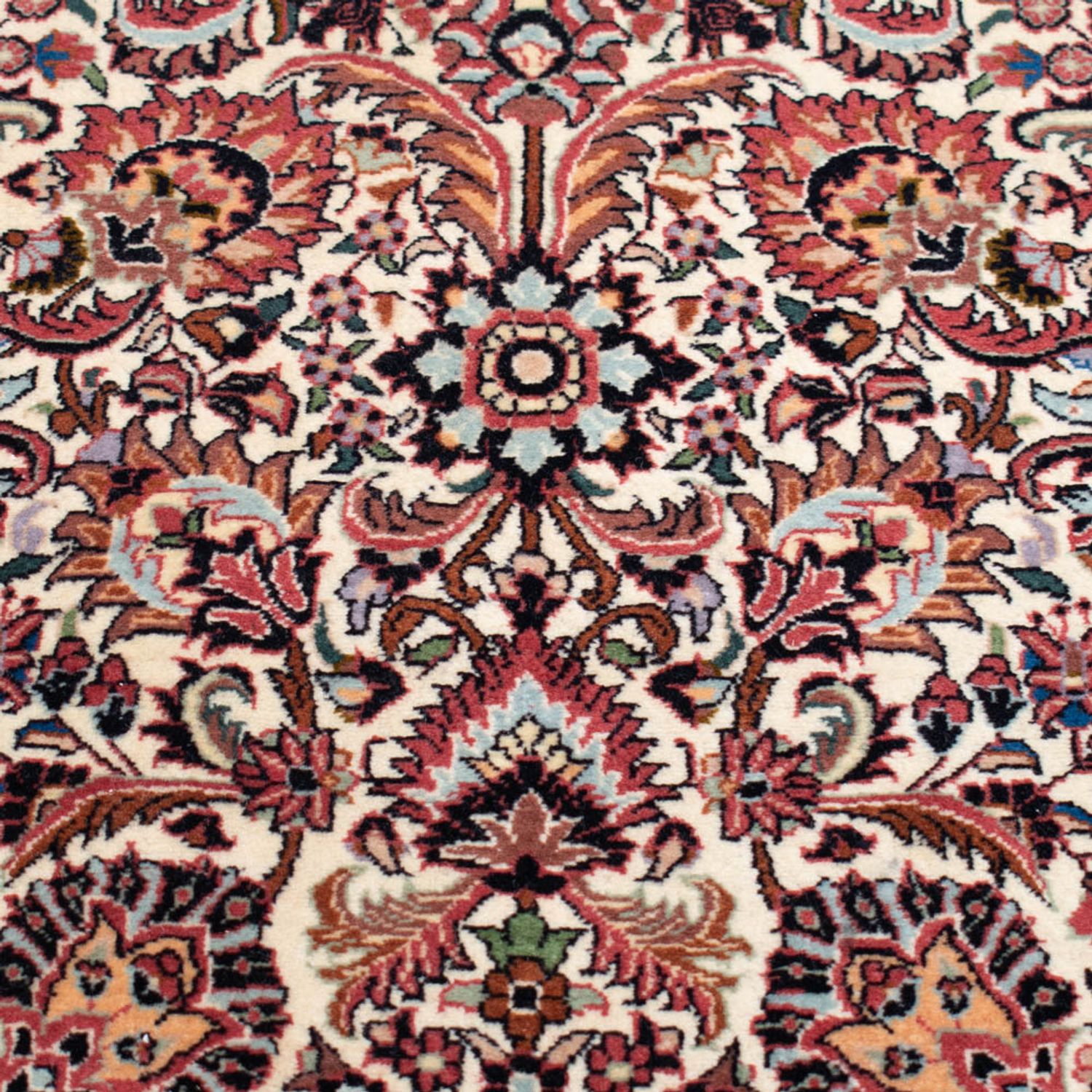 Perski dywan - Bijar - Royal - 683 x 204 cm - beżowy
