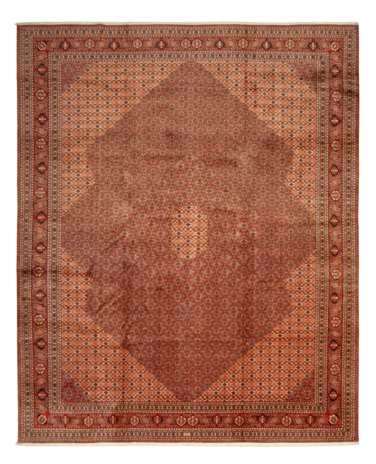 Perserteppich - Nomadic - 470 x 375 cm - rot