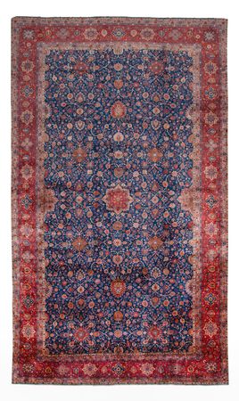 Perserteppich - Täbriz - Premium - 700 x 406 cm - blau