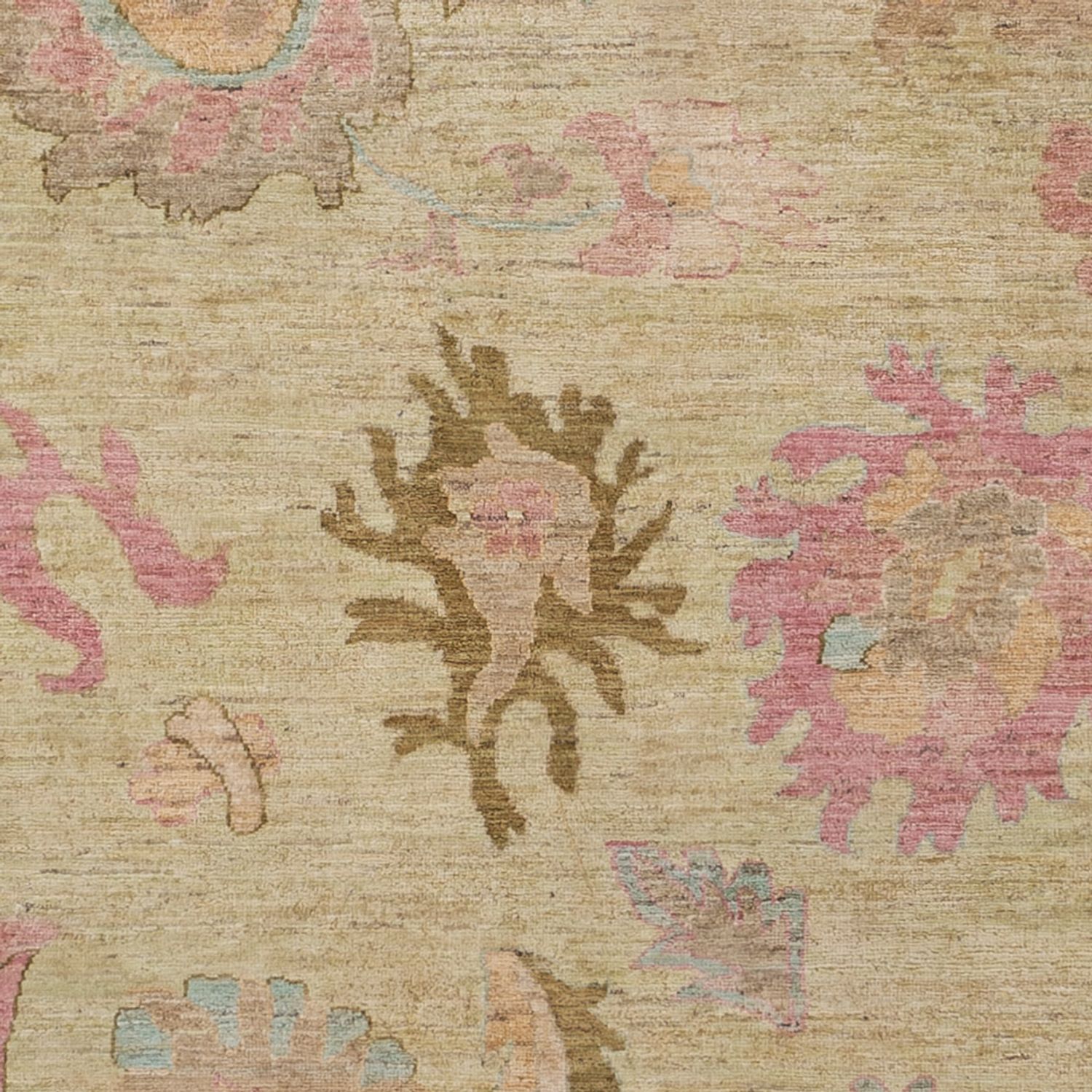 Ziegler Rug - Usak - 281 x 200 cm - mint green
