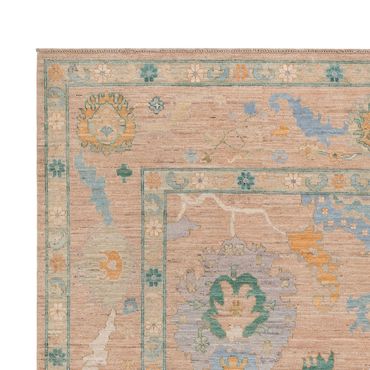 Ziegler Rug - Usak - 302 x 208 cm - light red