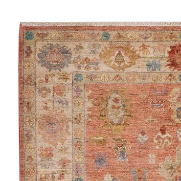 Ziegler Rug - Usak - 194 x 152 cm - orange