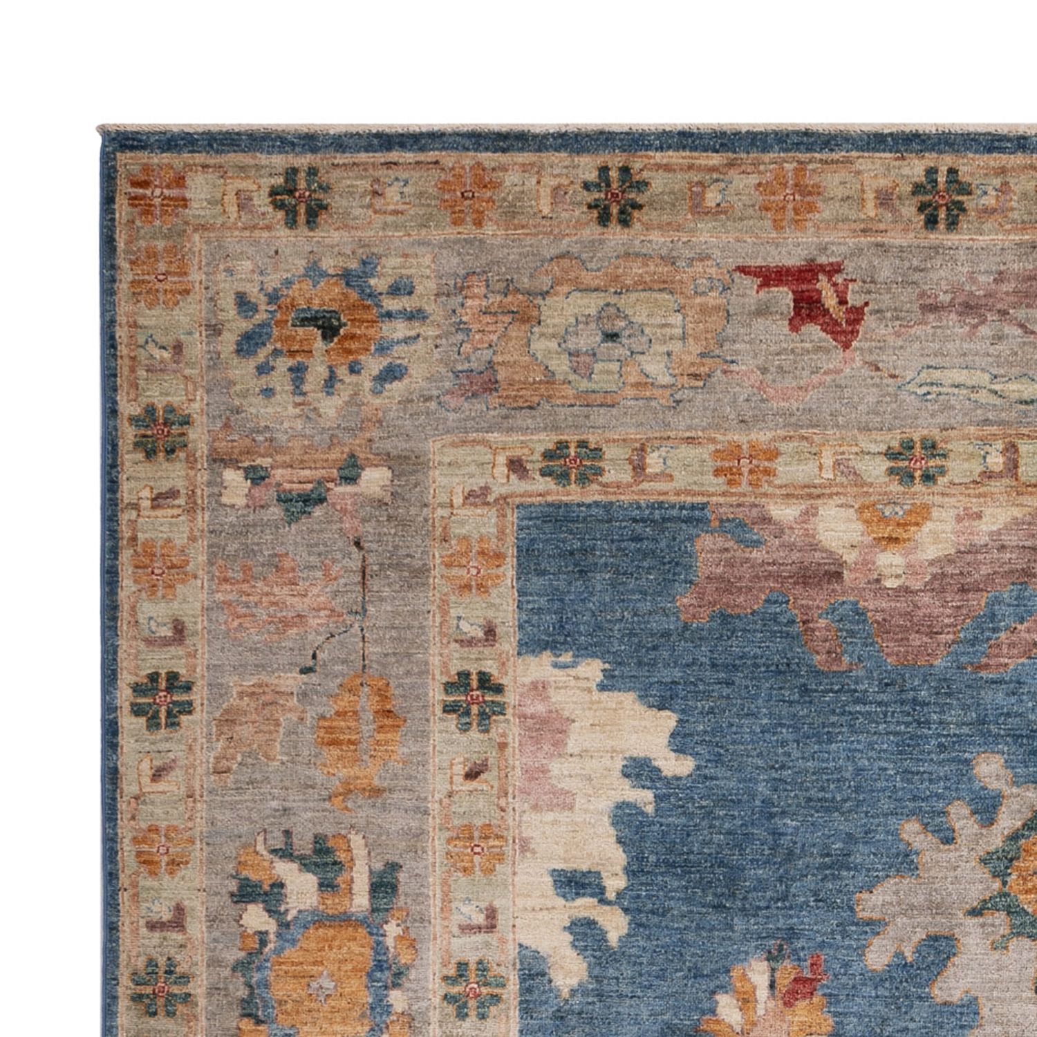 Ziegler Rug - Usak - 260 x 204 cm - blue