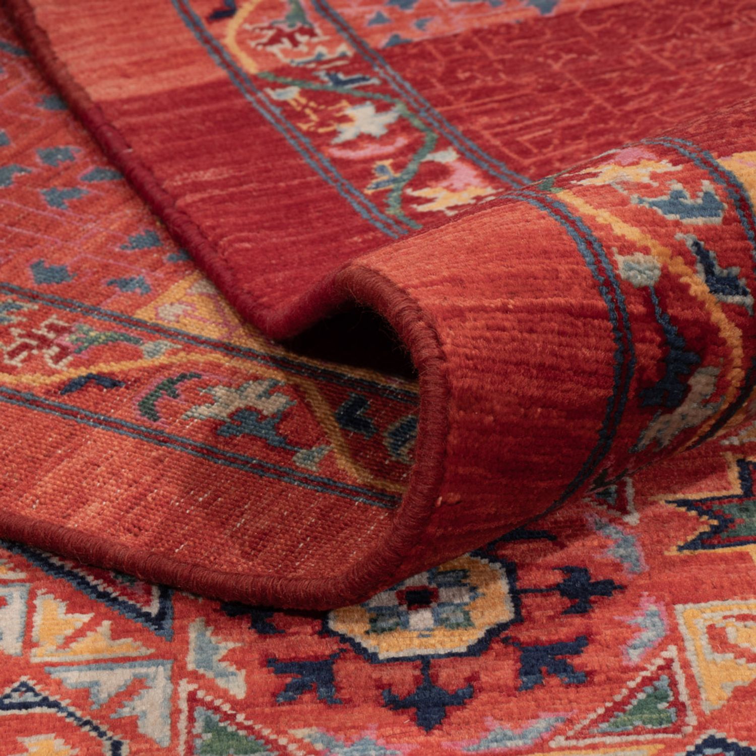 Designer Teppich - 360 x 272 cm - mehrfarbig