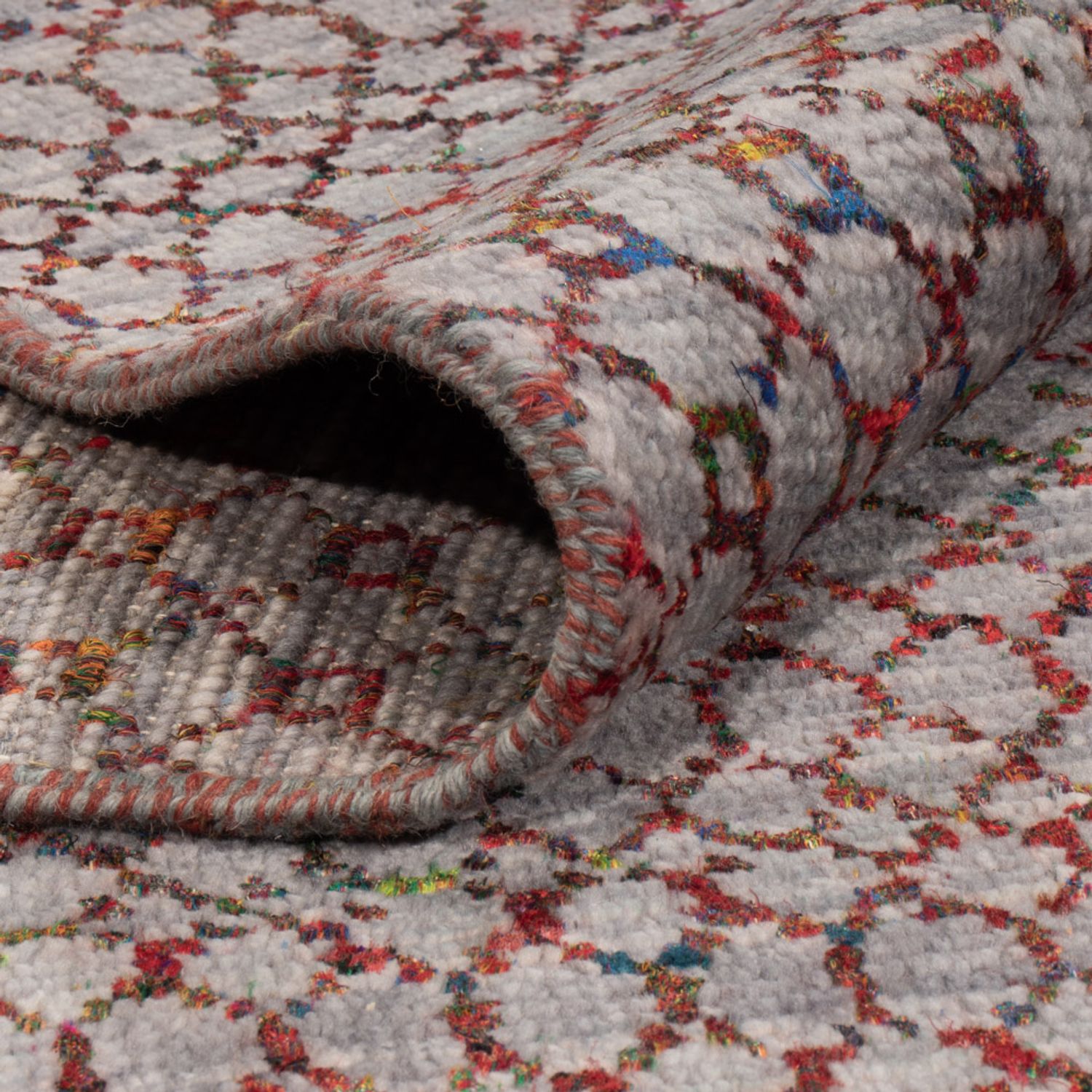 Designer Teppich - 363 x 274 cm - lila