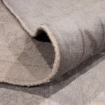 Designer Teppich - 368 x 283 cm - grau