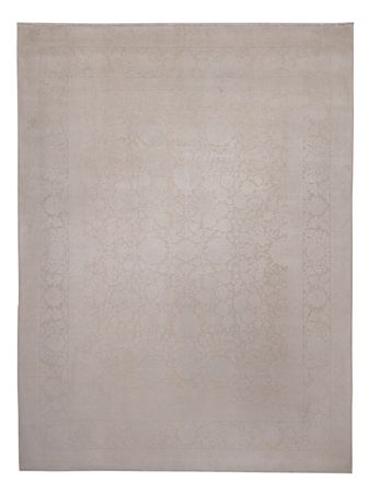 Designer Teppich - 361 x 271 cm - hellgrau