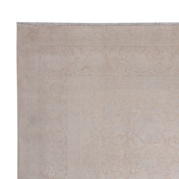 Designer Teppich - 361 x 271 cm - hellgrau