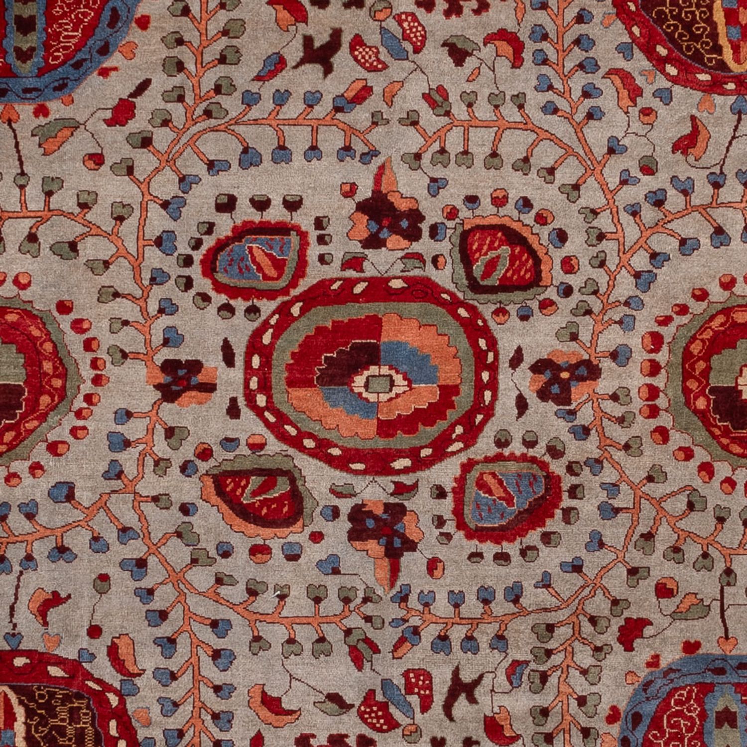 Designový koberec - 380 x 271 cm - červená