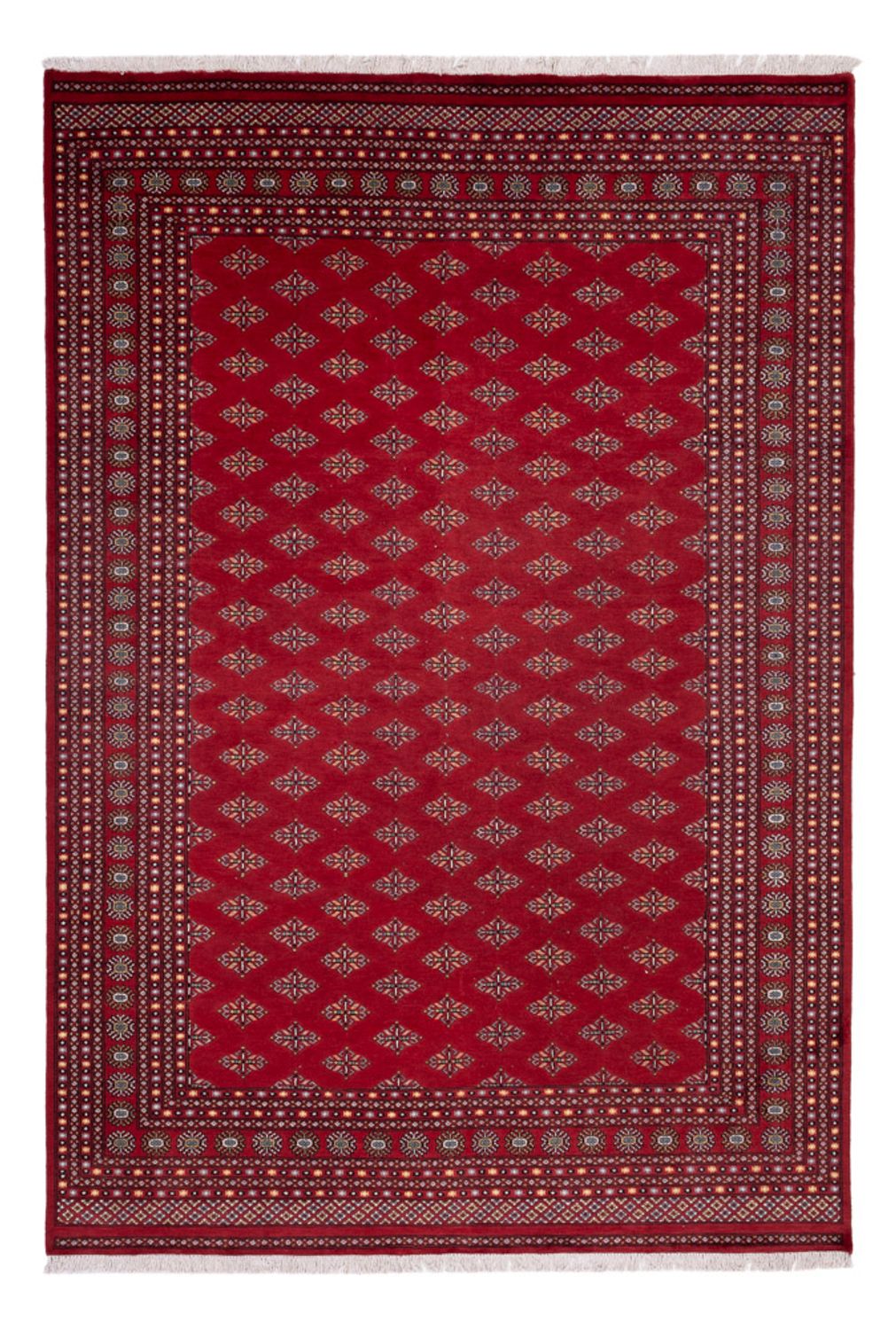 Afghan Rug - Bukhara - 365 x 249 cm - red