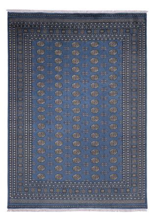 Afghan Teppich - Buchara - 341 x 240 cm - blau