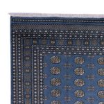 Afghan Teppich - Buchara - 341 x 240 cm - blau