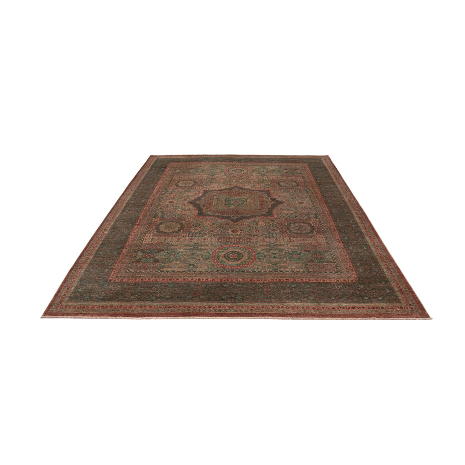 Ziegler Rug - Ariana - 344 x 249 cm - dark green
