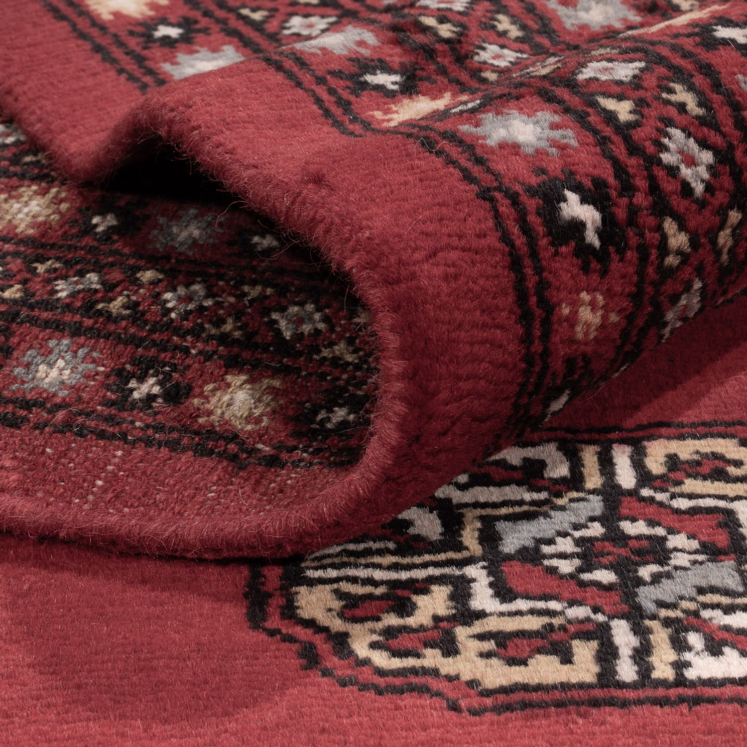 Afghan Rug - Bukhara - 380 x 277 cm - red