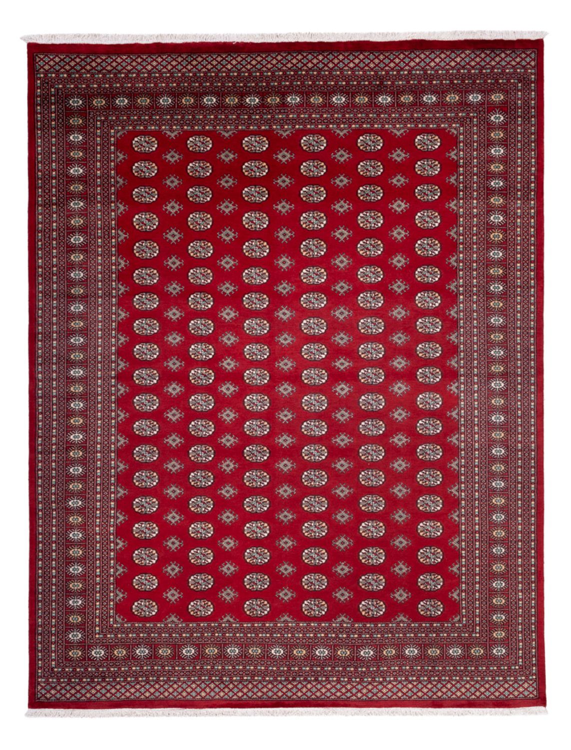 Afghan Rug - Bukhara - 362 x 278 cm - red
