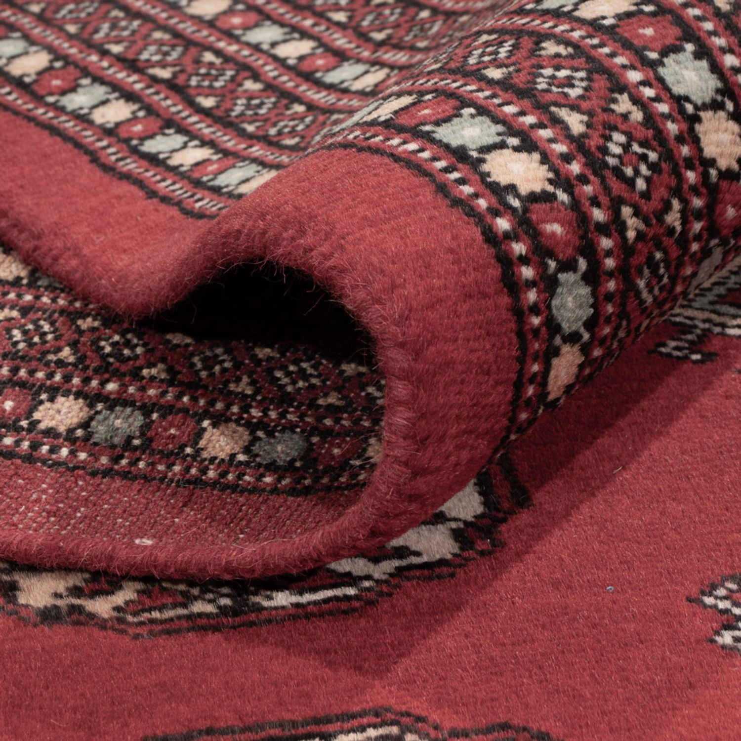 Afghan Rug - Bukhara - 362 x 278 cm - red