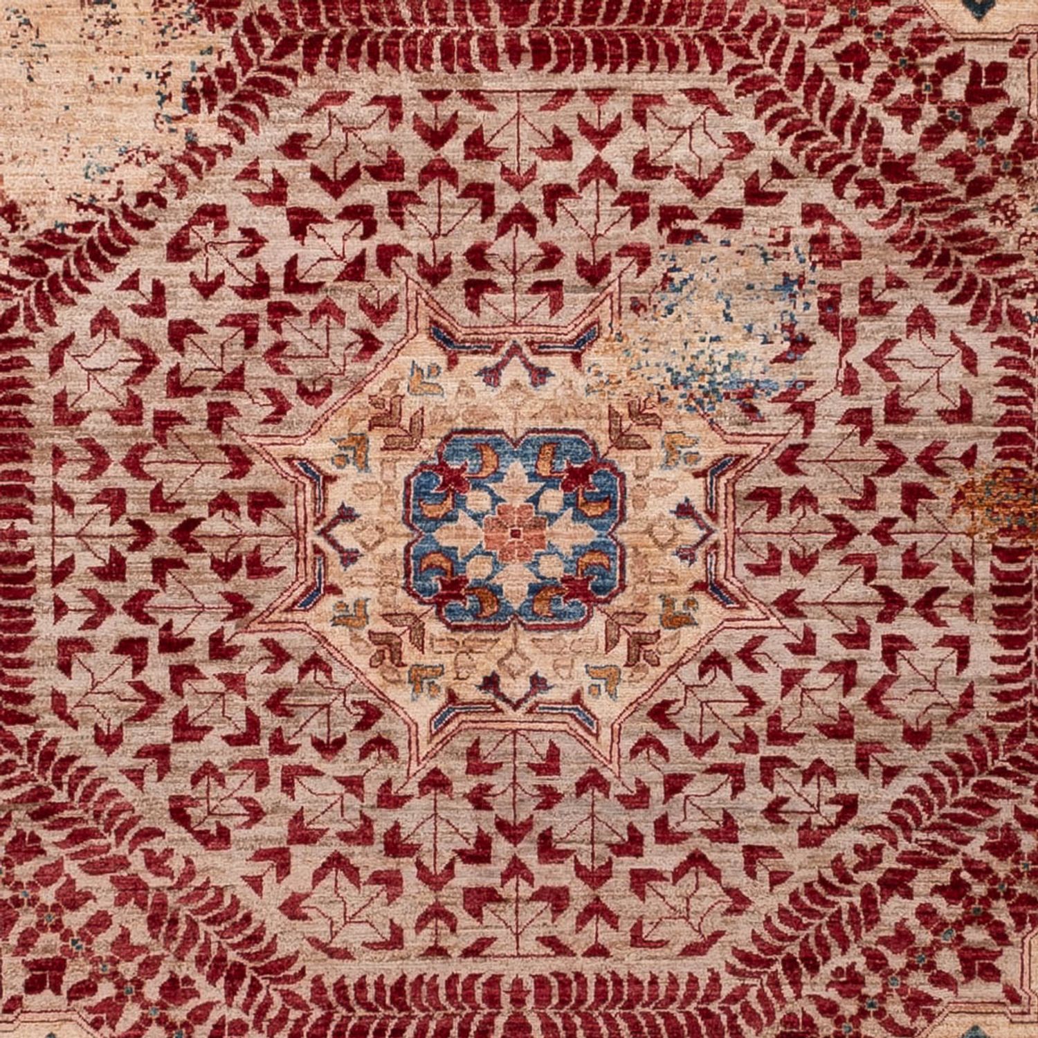 Alfombra de diseño - 340 x 249 cm - multicolor