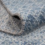 Designer Teppich - 365 x 277 cm - hellblau