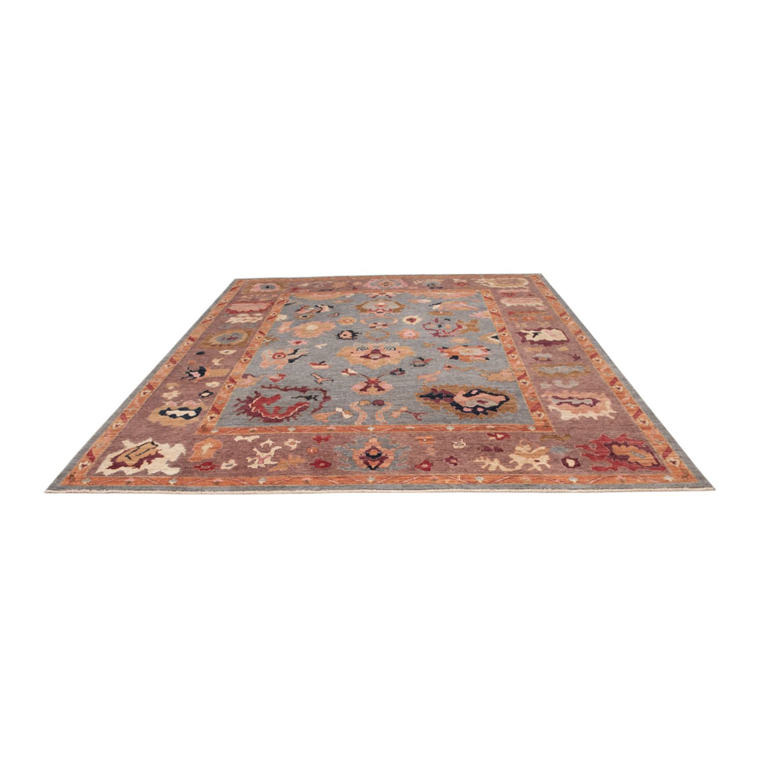 Ziegler Rug - Usak - 357 x 290 cm - light blue