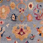 Ziegler Rug - Usak - 357 x 290 cm - light blue