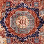 Designer Teppich - 340 x 253 cm - mehrfarbig