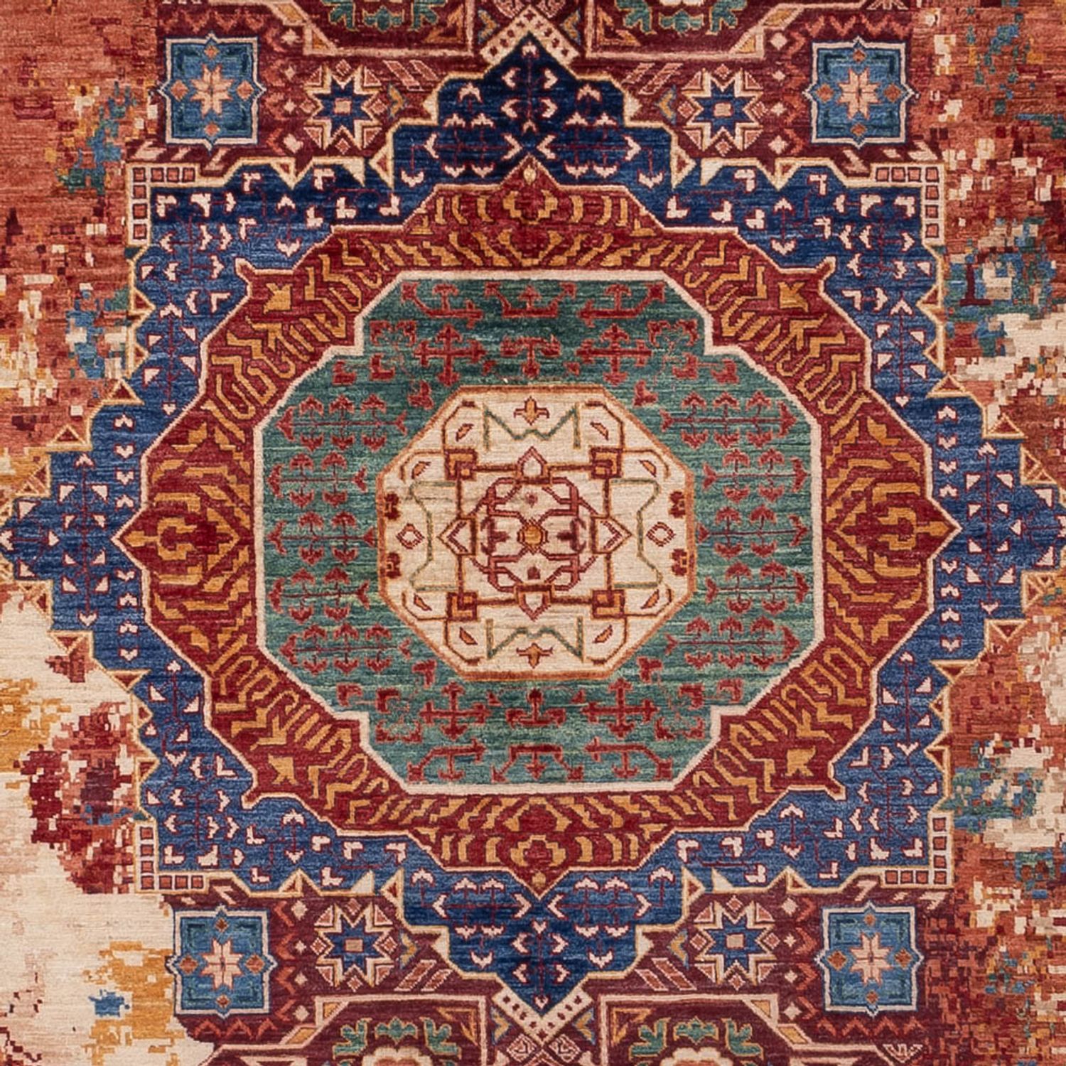 Alfombra de diseño - 346 x 245 cm - multicolor