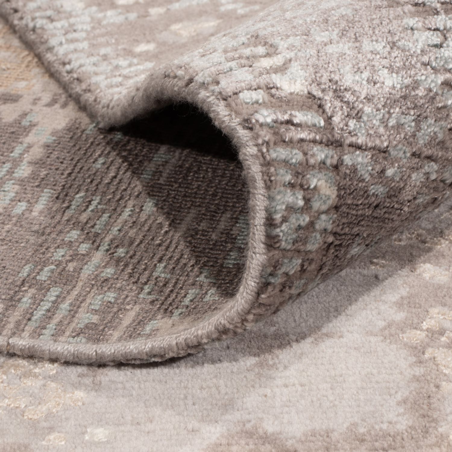 Designový koberec - 351 x 250 cm - krémová