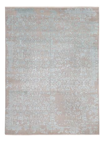 Designer Teppich - 358 x 270 cm - hellblau