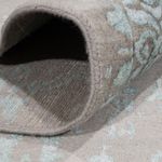 Designer Teppich - 358 x 270 cm - hellblau