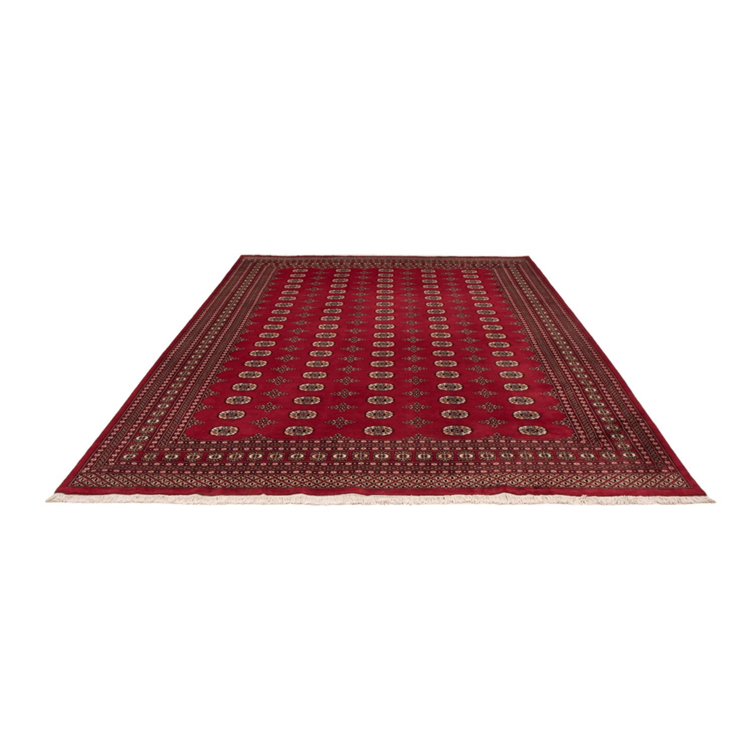 Afghan Rug - Bukhara - 369 x 275 cm - red