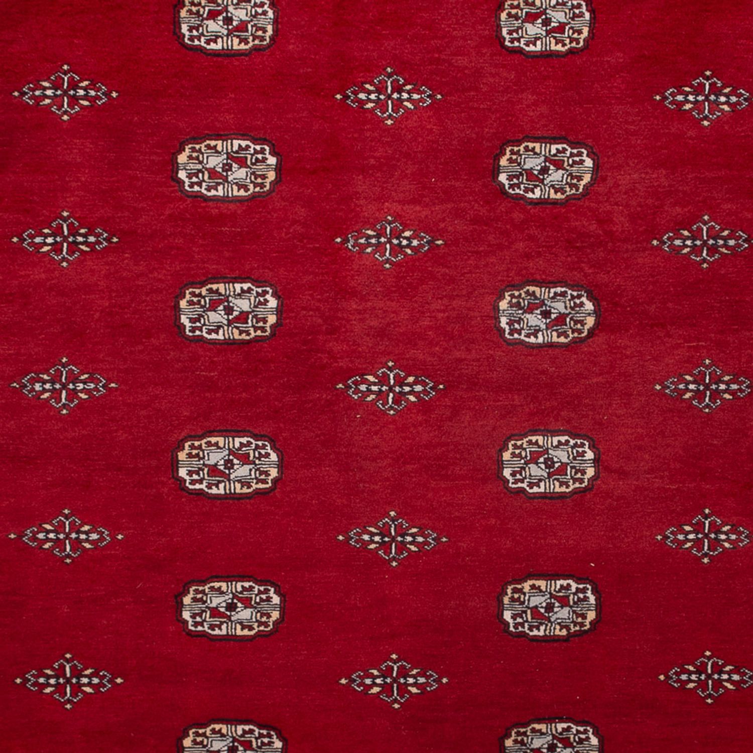 Afghan Rug - Bukhara - 364 x 283 cm - red