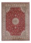 Seidenteppich - Kaschmir Seide - 327 x 244 cm - rot
