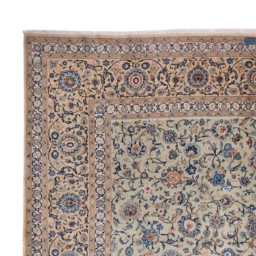 Perserteppich - Keshan - 403 x 303 cm - beige