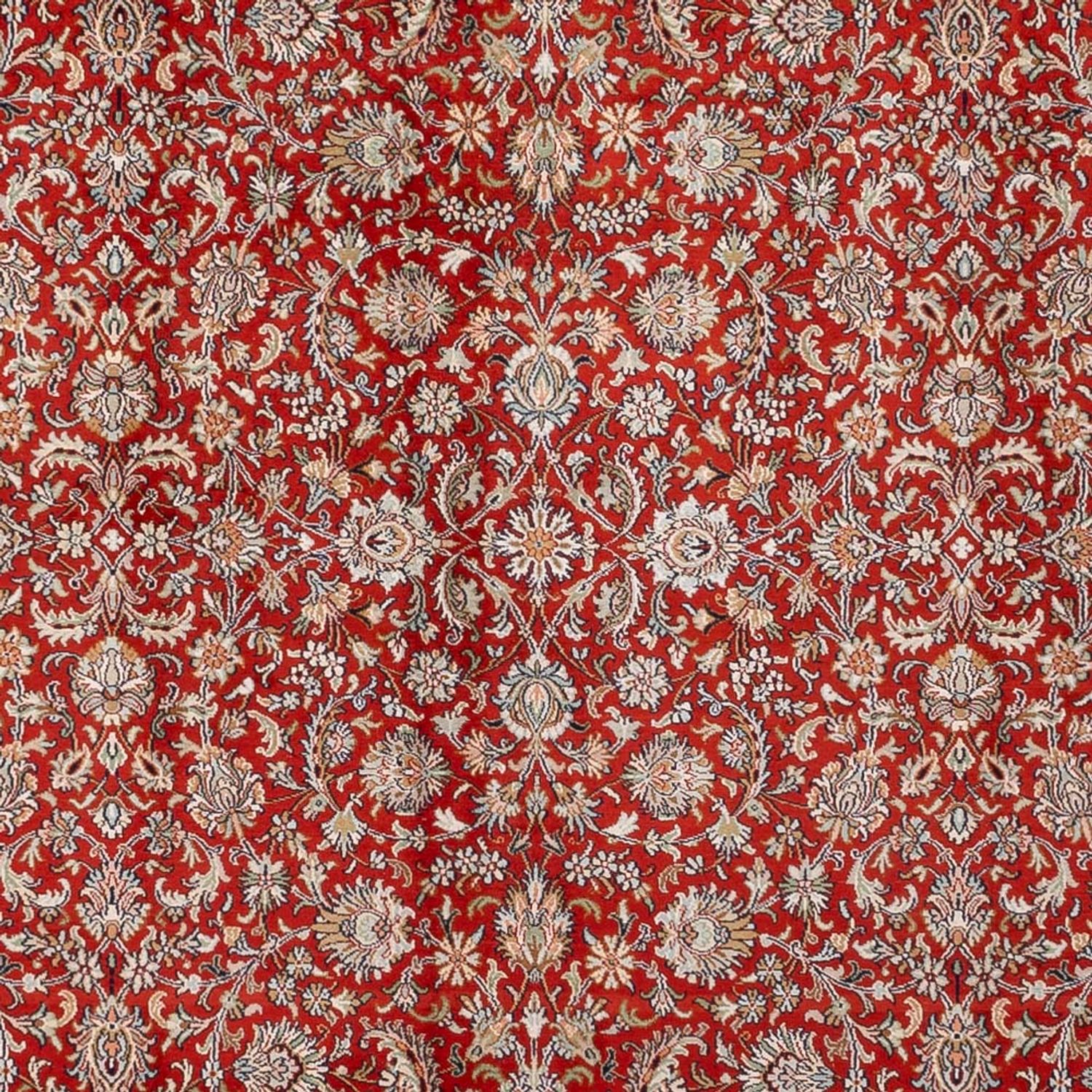 Seidenteppich - Kaschmir Seide - 340 x 250 cm - rot