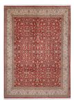 Seidenteppich - Kaschmir Seide - 340 x 250 cm - rot