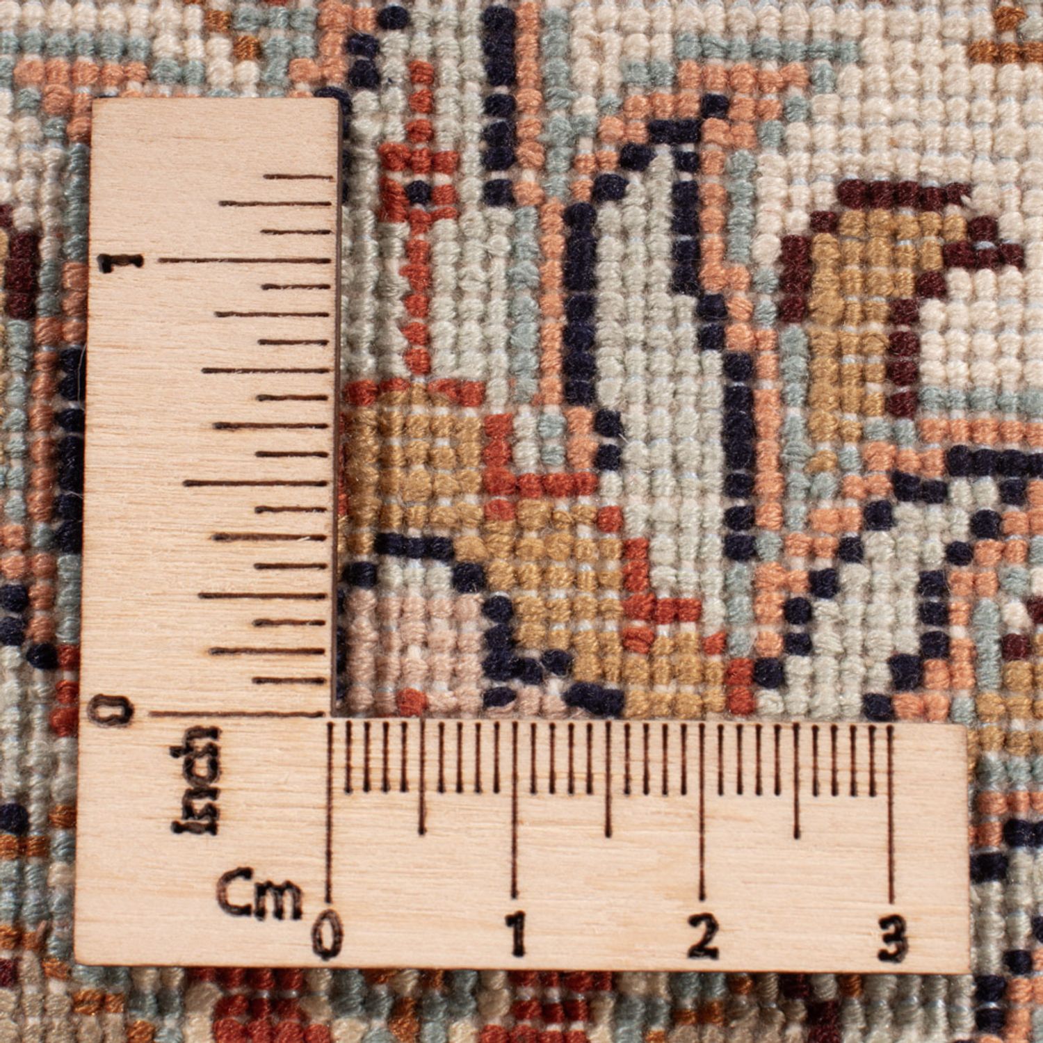 Hedvábný koberec - Kašmírské hedvábí - 358 x 249 cm - béžová