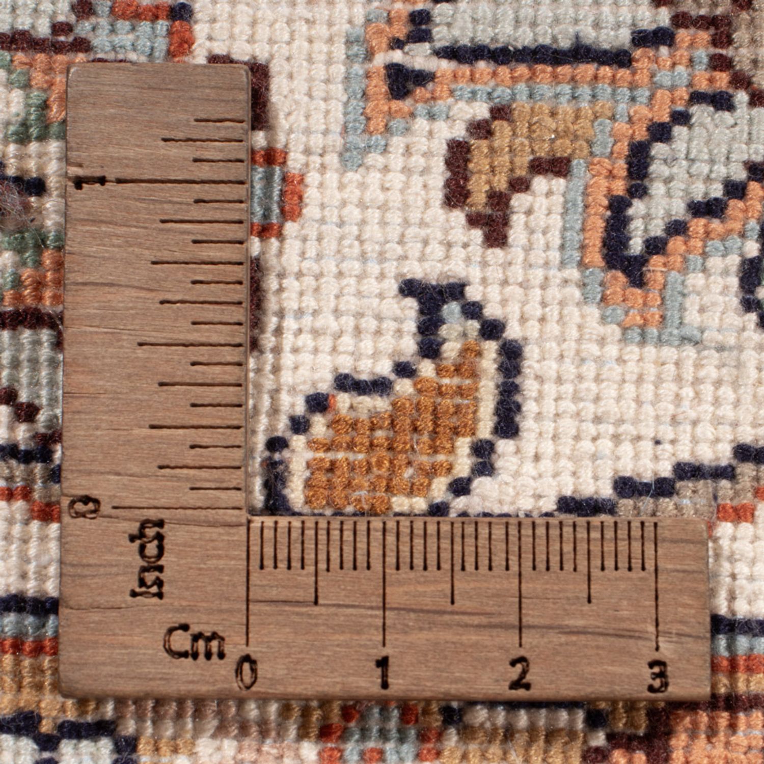 Hedvábný koberec - Kašmírské hedvábí - 347 x 247 cm - béžová