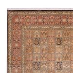 Hedvábný koberec - Kašmírské hedvábí - 344 x 245 cm - tmavě béžová