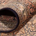 Hedvábný koberec - Kašmírské hedvábí - 344 x 245 cm - tmavě béžová