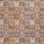 Hedvábný koberec - Kašmírské hedvábí - 377 x 275 cm - tmavě béžová